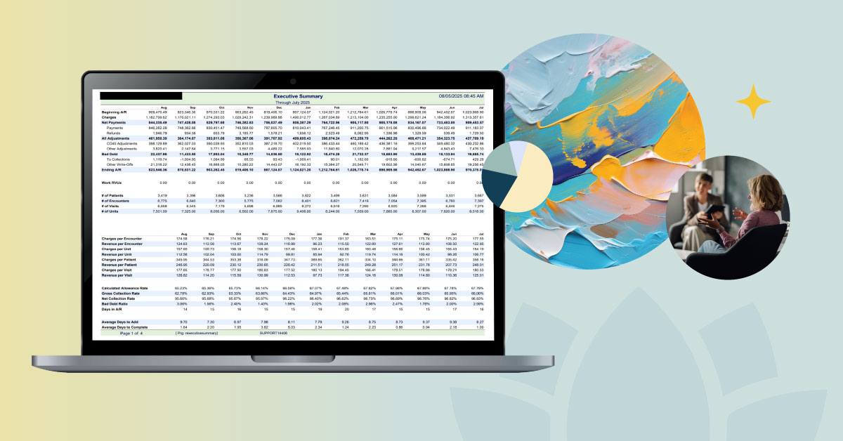 ProsperityEHR's RCM solution next to River Valley Behavioral Health & Wellness Center's service offerings